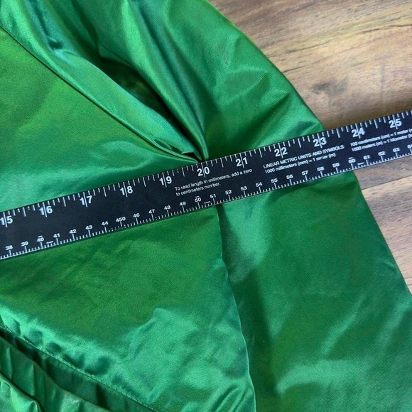 Minnesota North Stars Starter Satin Jacket Mens M 1970s NHL Insulated Green - Picture 6 of 7